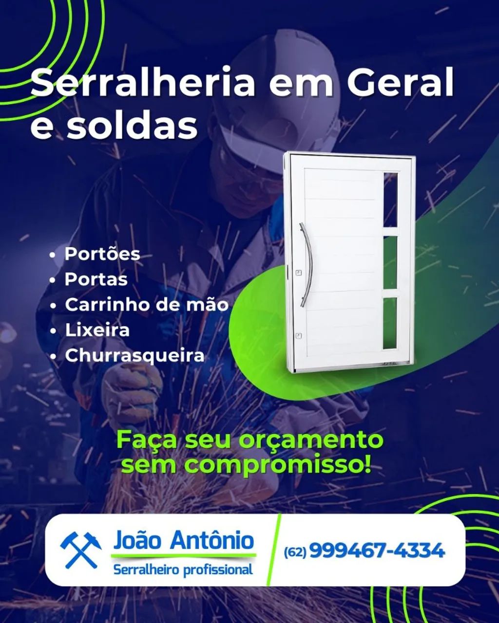 Serralheria em Geral - Portões, Portas, Churrasqueiras e muito mais!