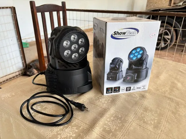 MINI MOVING HEAD WASH 7 LEDS RGBW - SHOWTECH ST-710