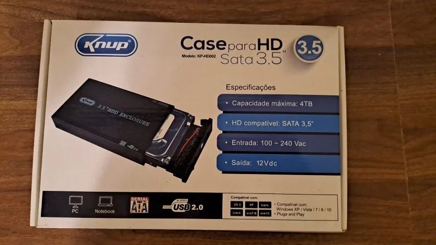 SATA 3.5-inch Hard Drive Enclosure – KNUP64739357193090120