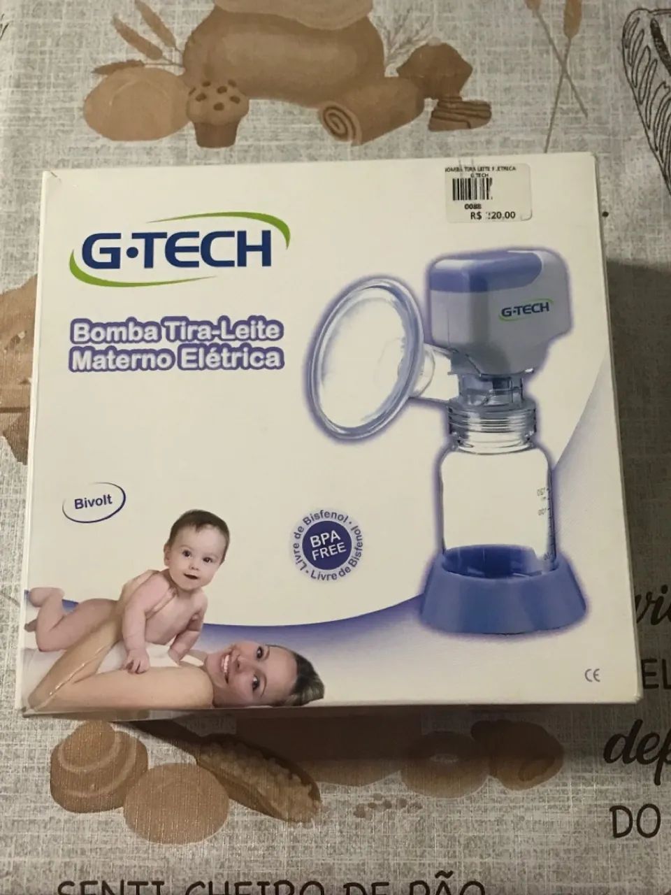 Extrator de Leite Materno Elétrico G-Tech