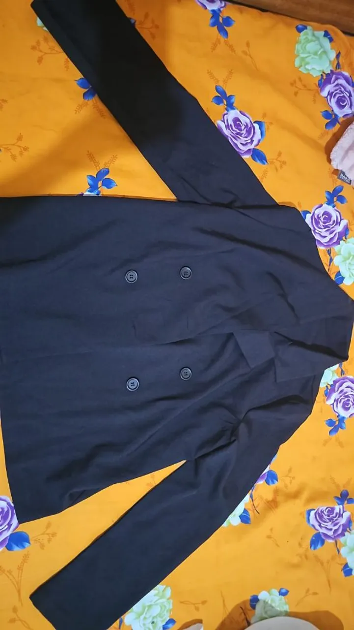 Casaco Blazer Azul Escuro