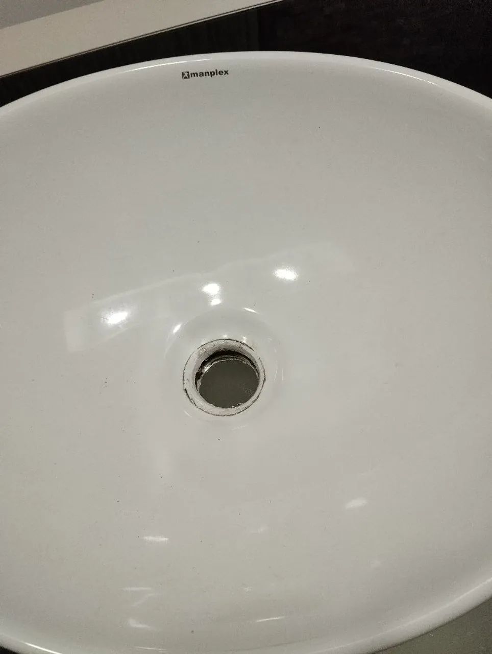 Cuba oval para banheiro 