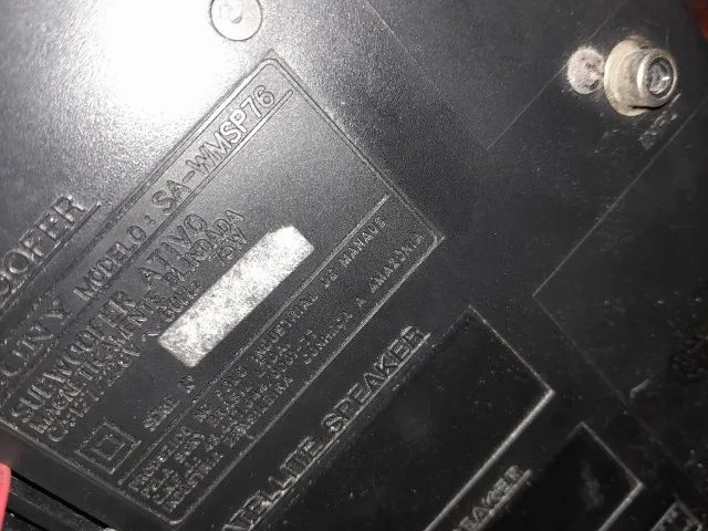 Subwoofer Sony SA-WMSP76  - Foto 3