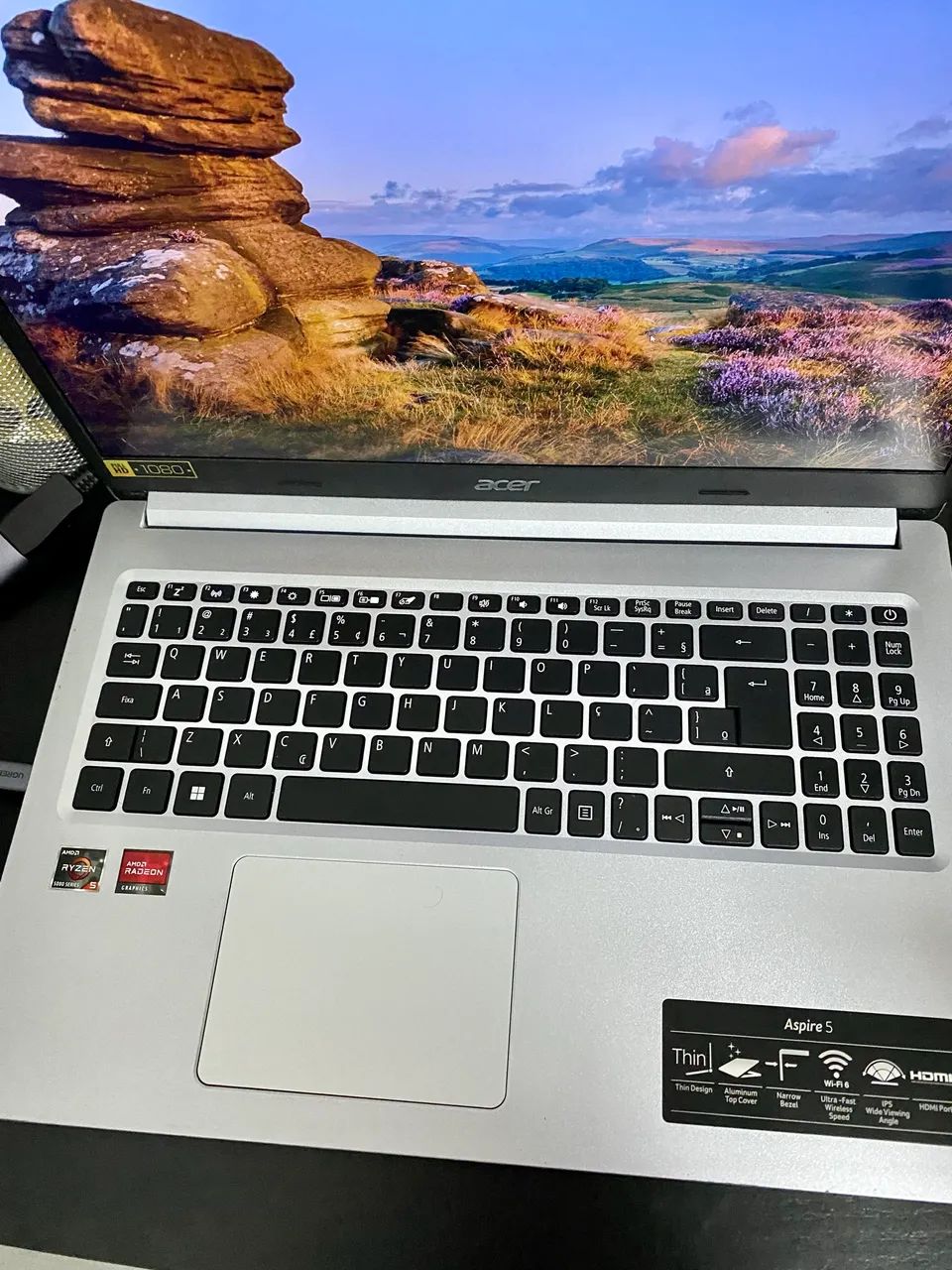 Acer Aspire 5 Notebook in Impeccable Condition - Ryzen 5, 16GB RAM, 512GB SSD, Full HD Display64385501128835121