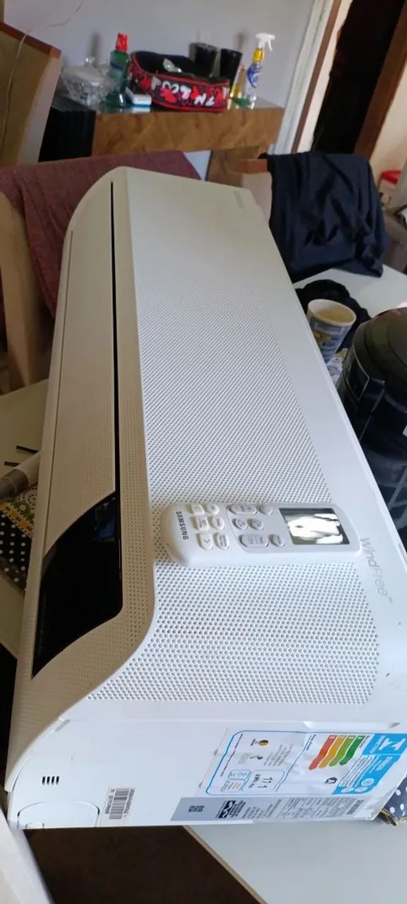 Ar Condicionado Split Samsung wimd free 12 mil btus novo praticamente 2300 instalado  - Foto 2
