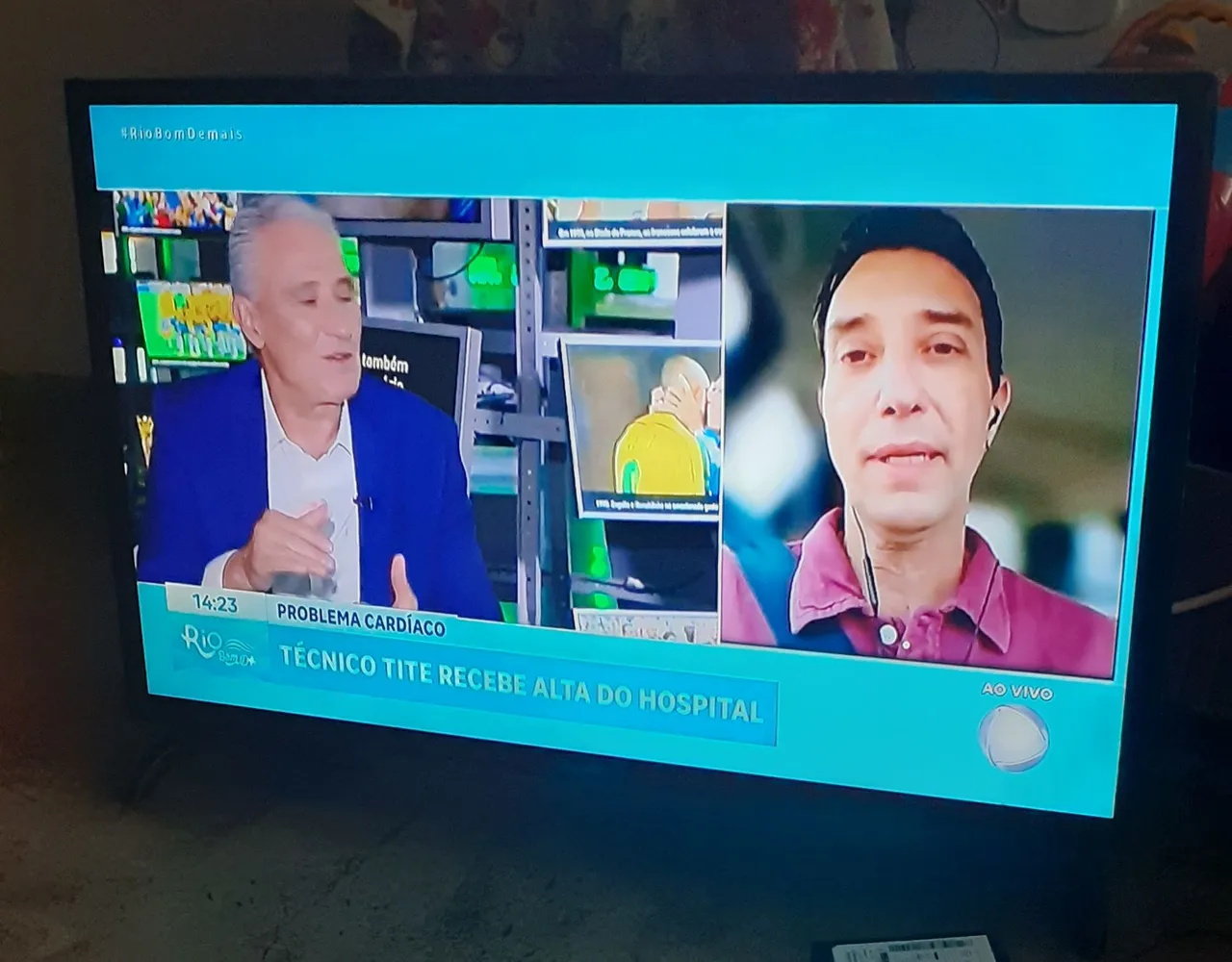 Tv samsung com defeito
