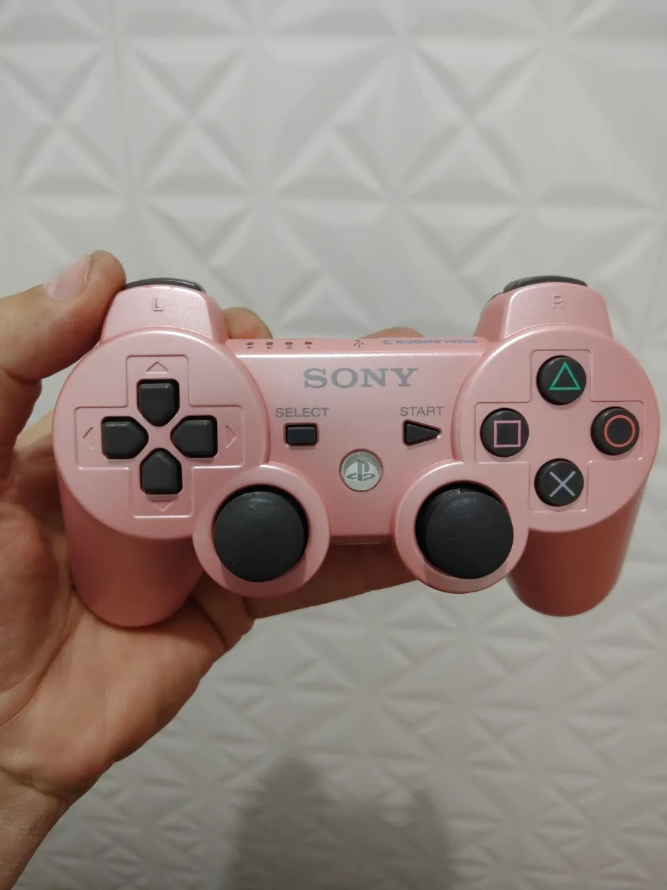 Controle ps3 rosa