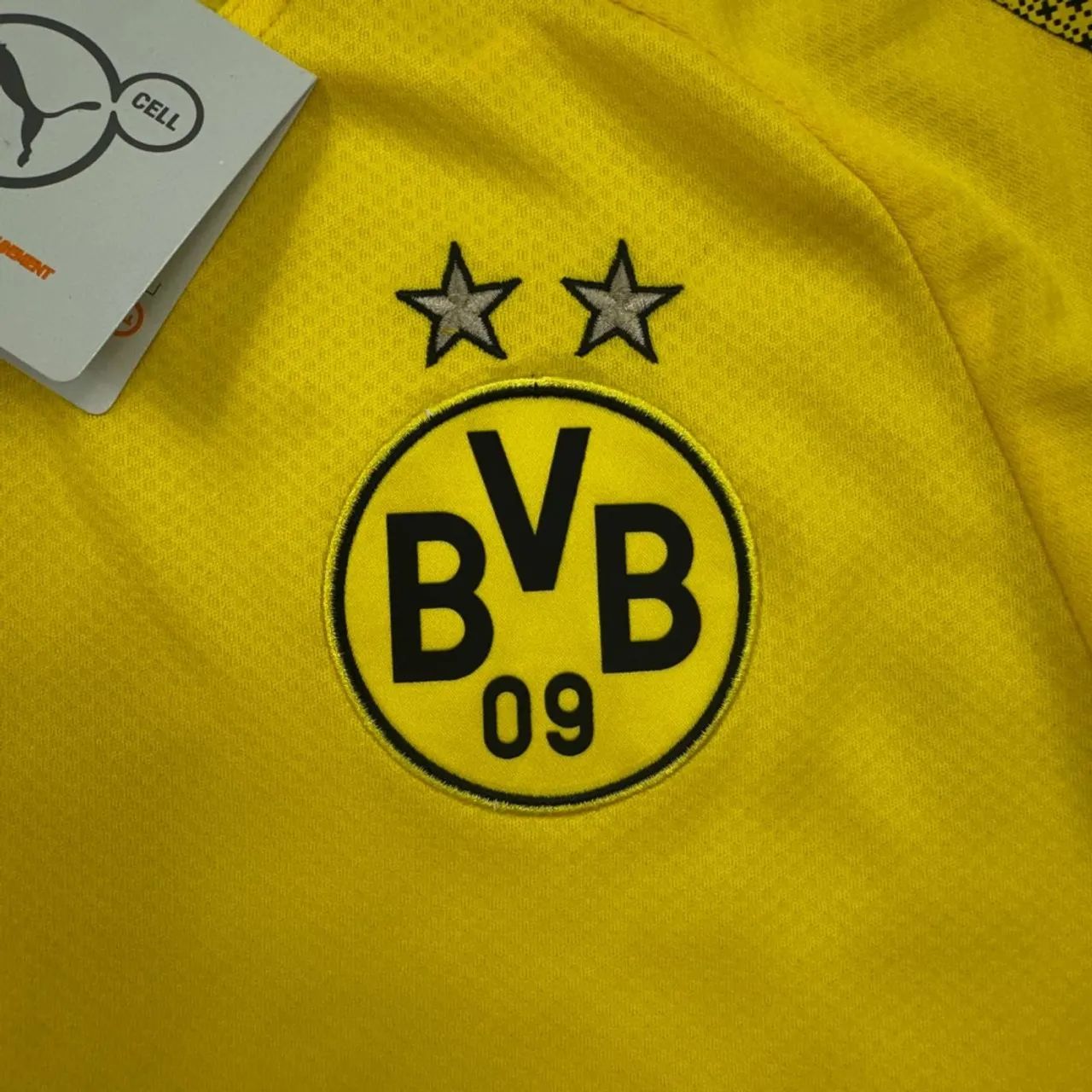 Camisa Borussia Dortmund Puma retrô  - Foto 4