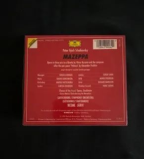 CD Triplo: Ópera Mazeppa (Tchaikovsky) Orquestra Sinfônica de Gotemburgo - made in Germany - Foto 2