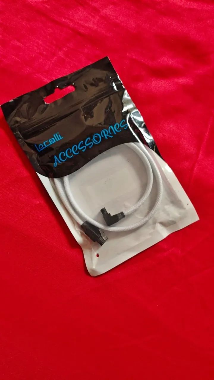 Cabos Sata 3 em Nylon (50cm e 30cm) - Foto 4