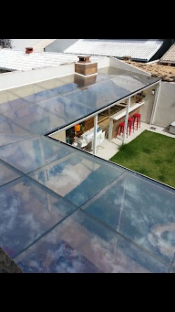 Cobertura ou pergolado de Vidro ou Policarbonato  - Foto 4