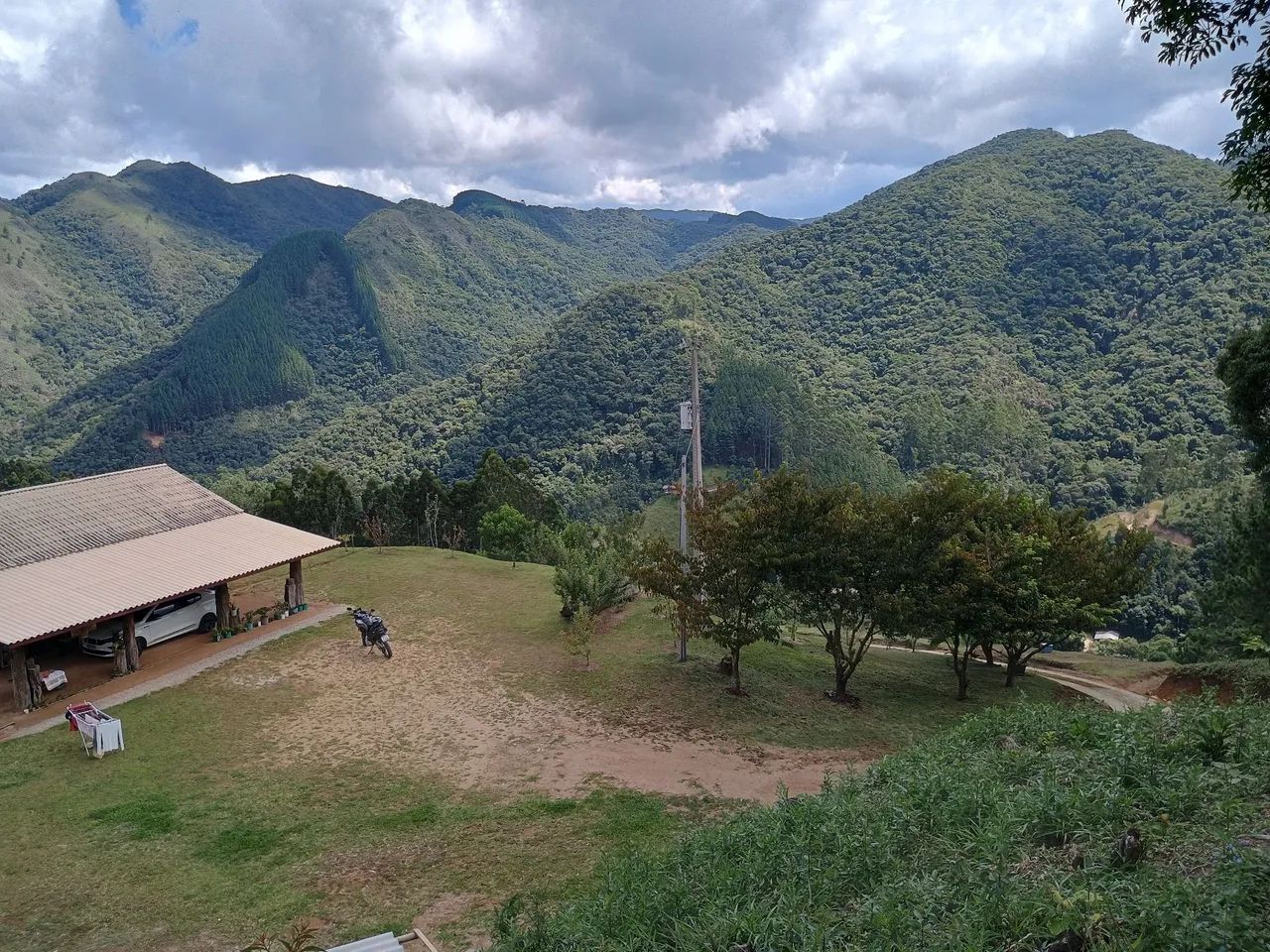 ANITÁPOLIS/SC - Belíssimo Sítio de 15hectares com casa e área verde com vista espetacular! - Foto 2