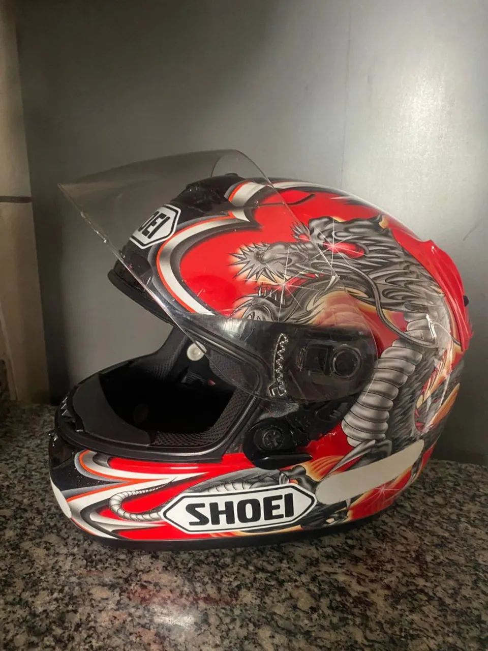 Capacete Shoei X-Spirit 1 Kiyomari - Usado - Foto 2