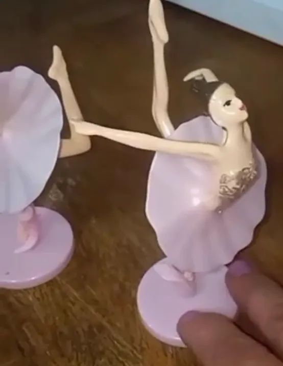 Bailarinas topo de bolo 3 peças o lote - Foto 6