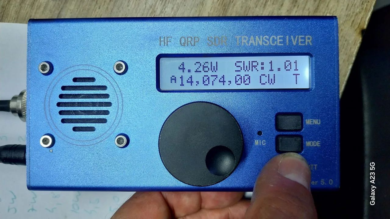 SDR Transceiver HF QRP - Foto 4