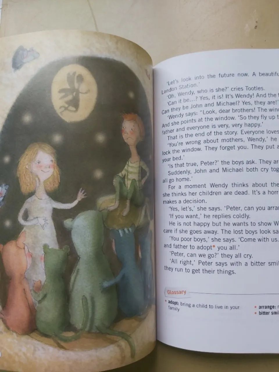 Peter Pan - Livro infantil ilustrado em Inglês - Foto 4