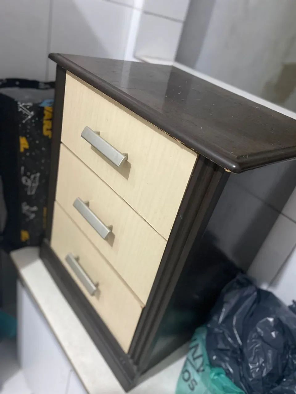 Cômoda com 3 Gavetas - Ideal para Organização - Foto 2