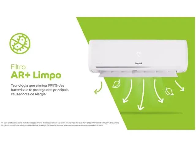 Ar-condicionado Split 18.000 BTUs Consul Inverter (LACRADO/ORIGINAL DE FABRICA - Foto 2