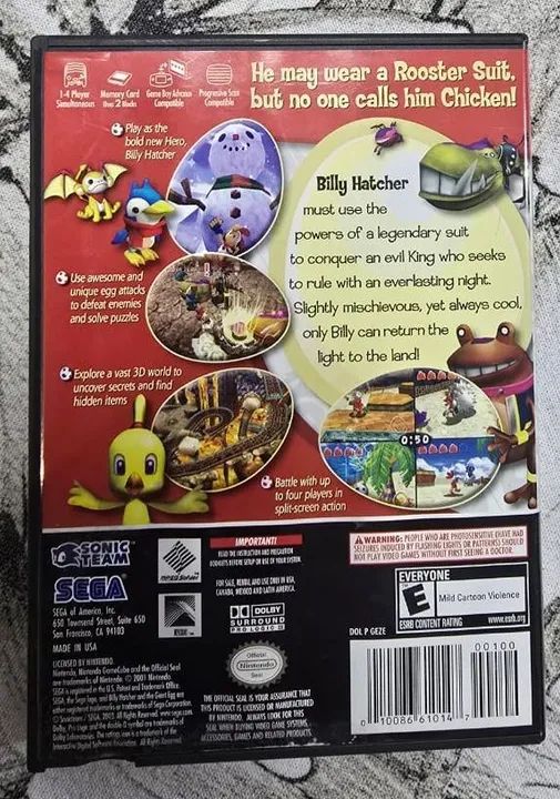 Billy Hatcher and the Giant Egg - GameCube - Foto 4