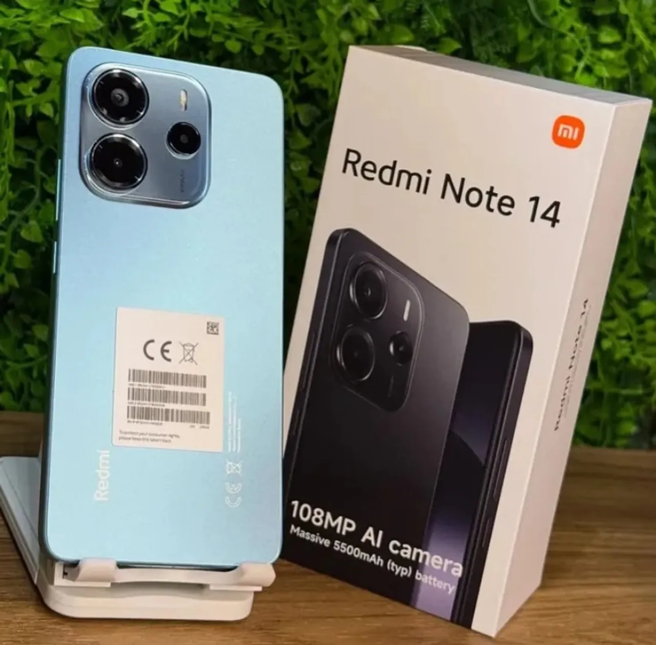 Smartphone Xiaomi Redmi Note 14 256GB 8GB RAM Dual SIM  - Azul