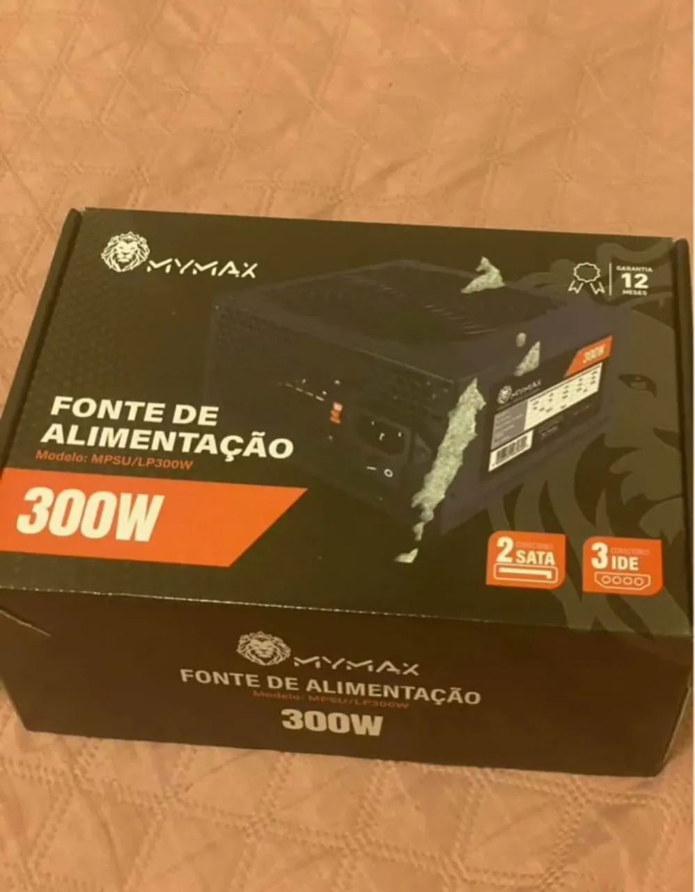 Fonte 300w + Placa de Vídeo GT710 (nunca usada)  - Foto 4