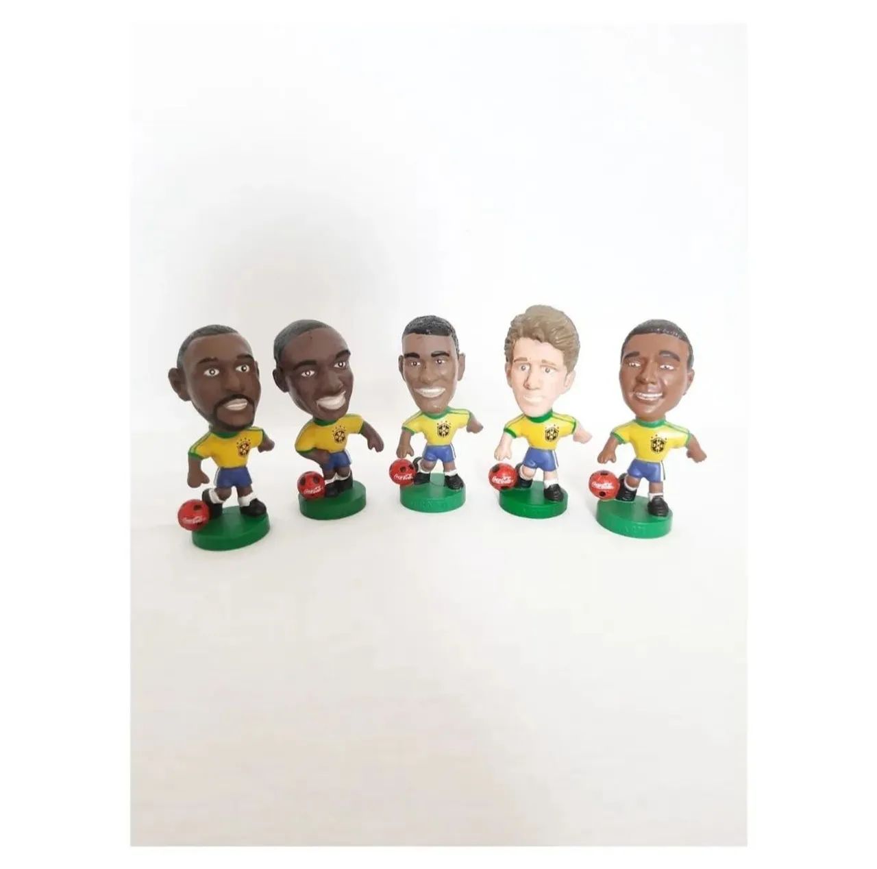 4 Bonecos Mini Craques Seleção Brasileira Anos 90 - Foto 2