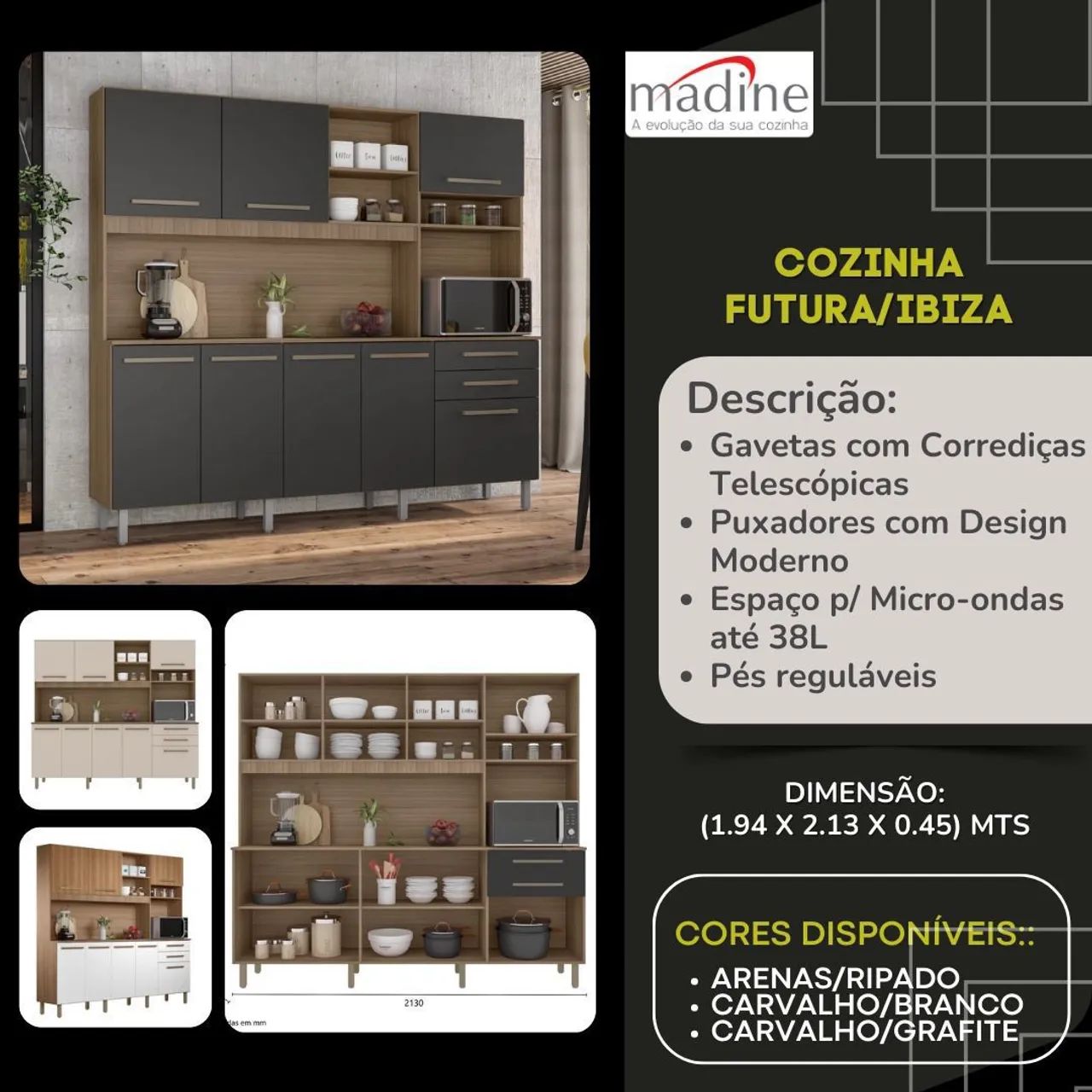 Armário de cozinha completa  - Foto 5
