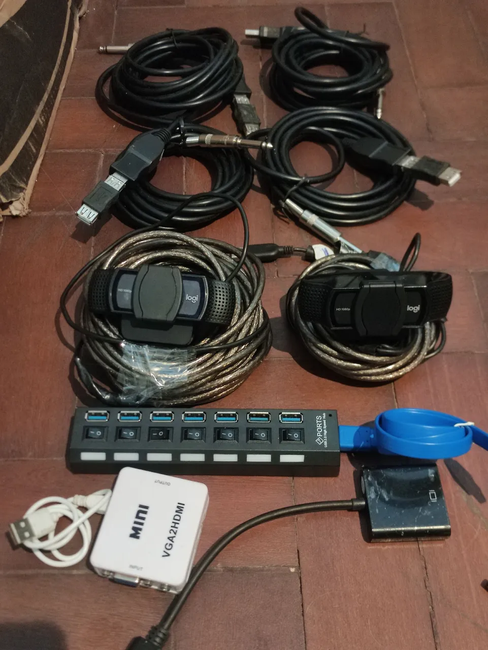 Kit Completo de Cabos e Acessórios para Áudio e Vídeo