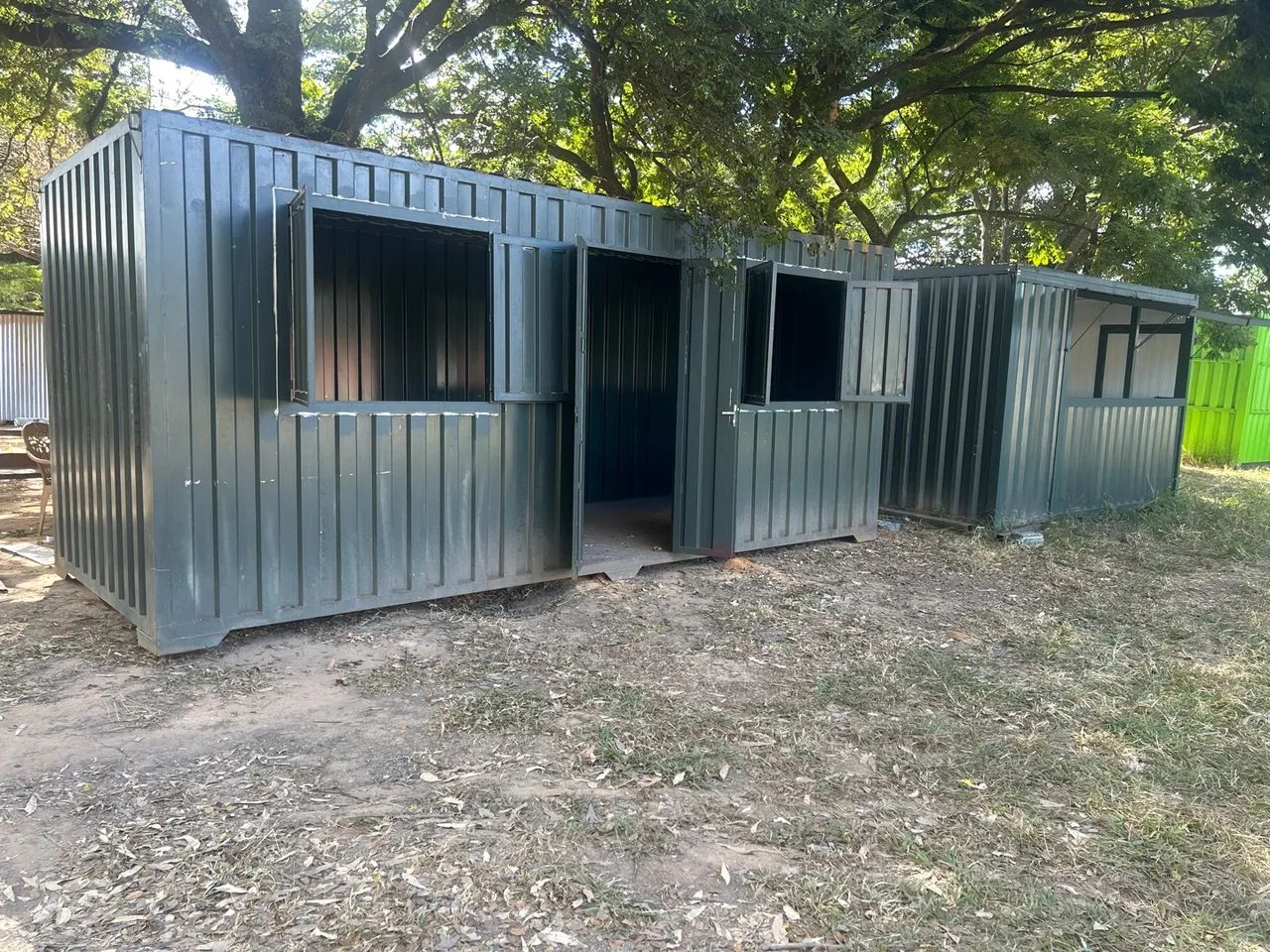 Contêiner casa porta janela 12 x cartão  - Foto 2