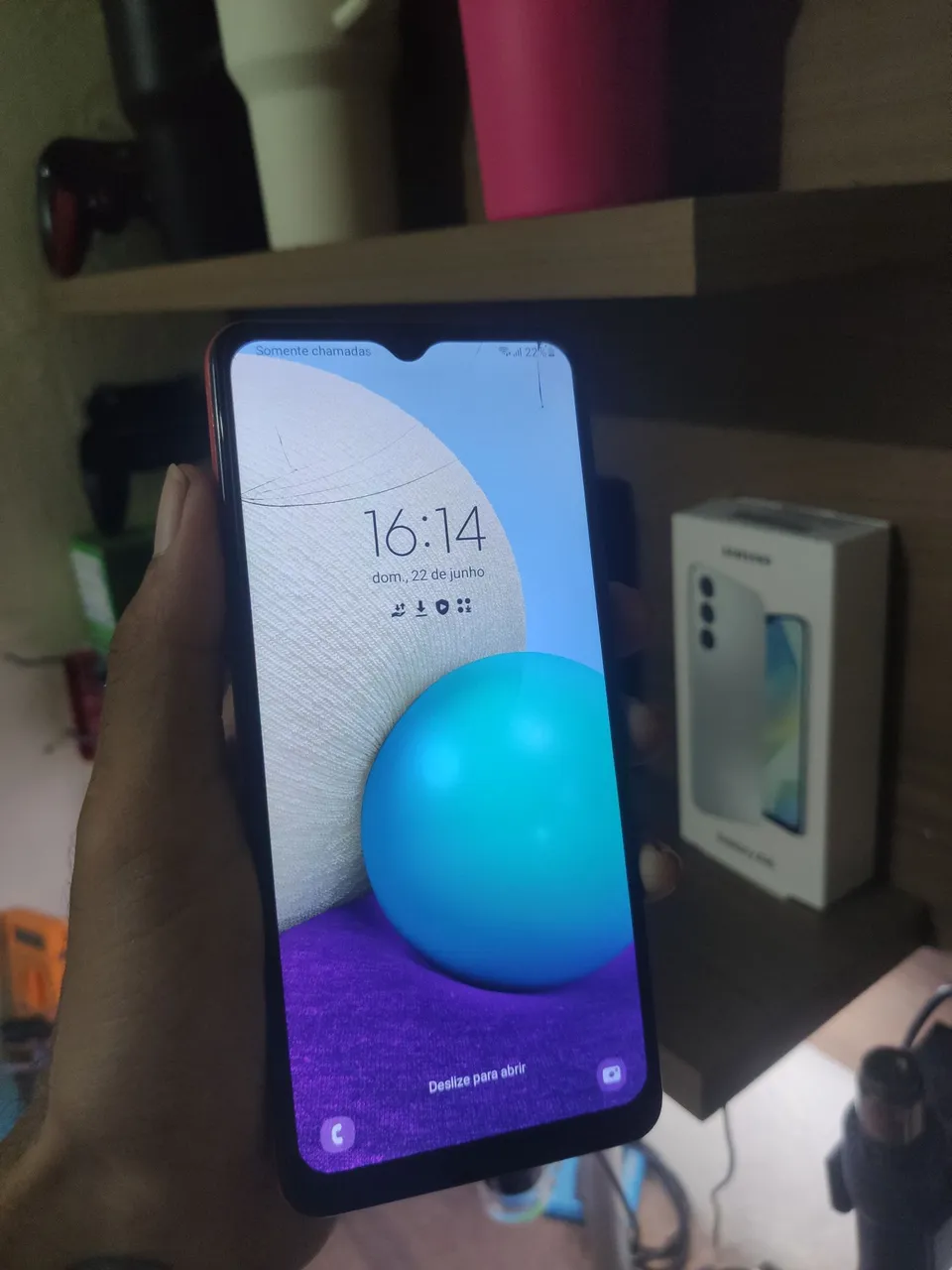Galaxy A02 + Carregador