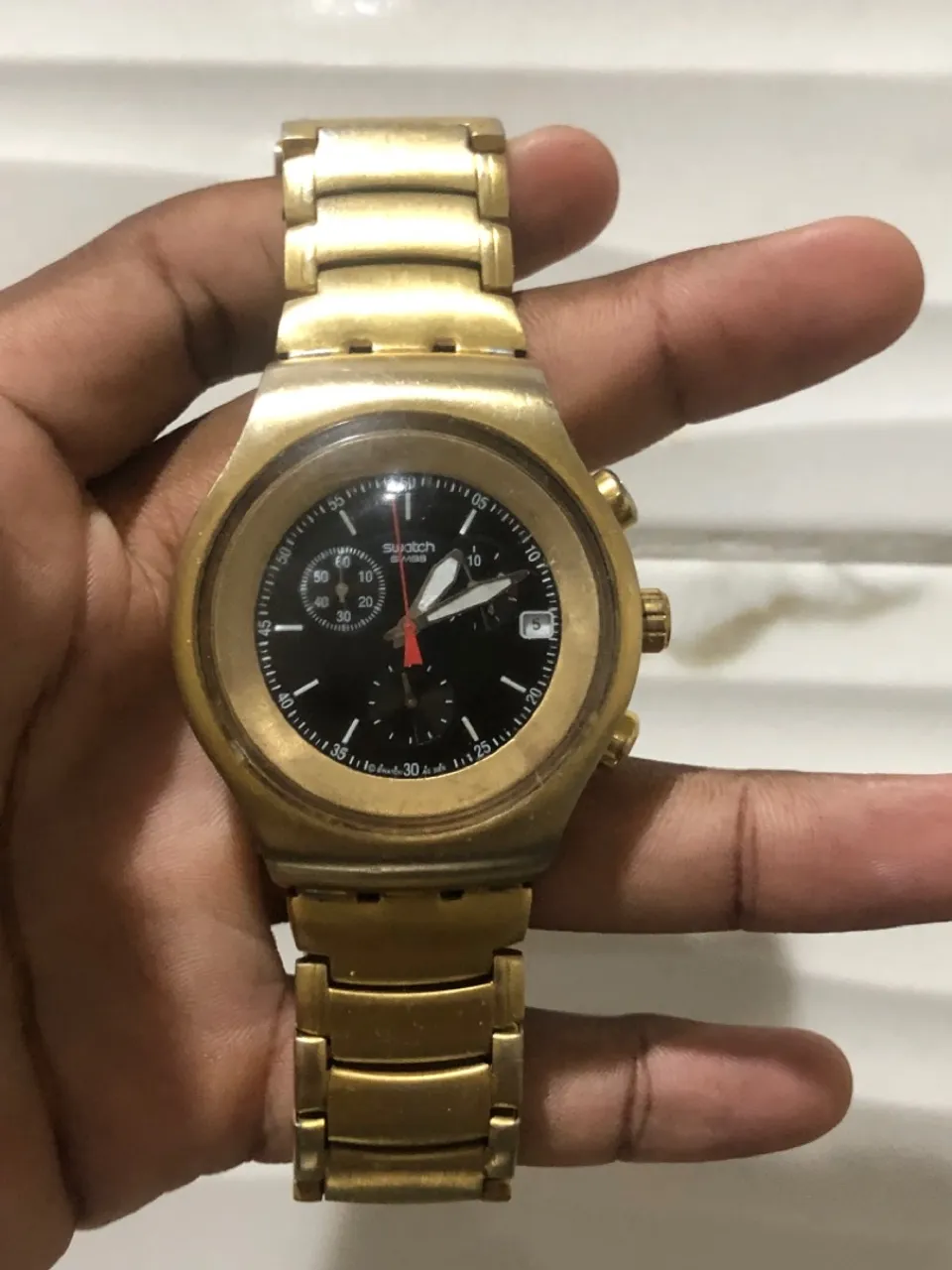 Swatch série ouro