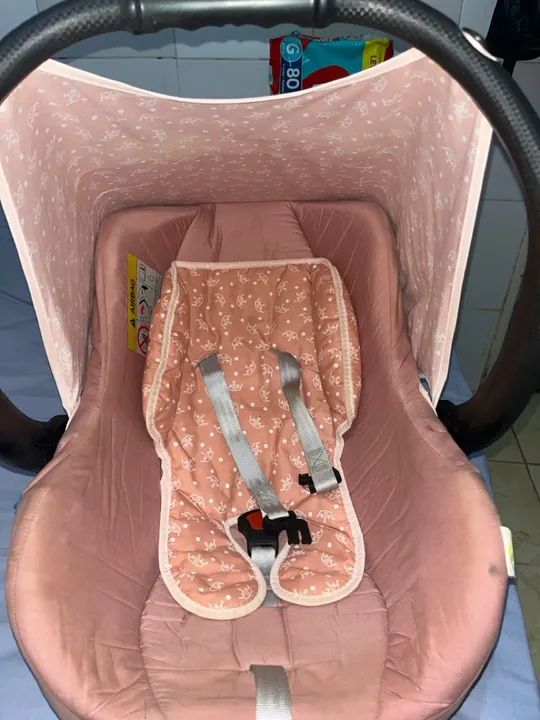 Bebê Conforto Tutti Baby Rosa - Foto 2