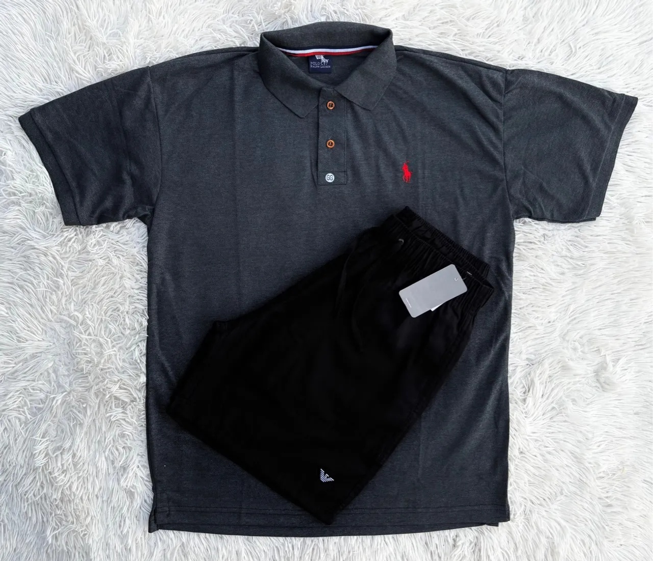 Conjunto Camisa Polo e Bermuda Brim