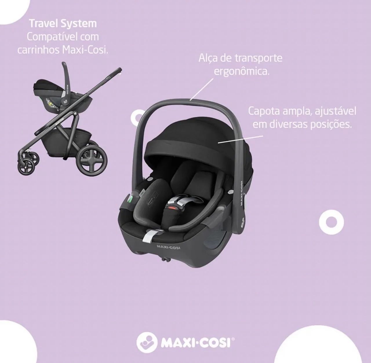 Bebê conforto MaxiCosi - Foto 4