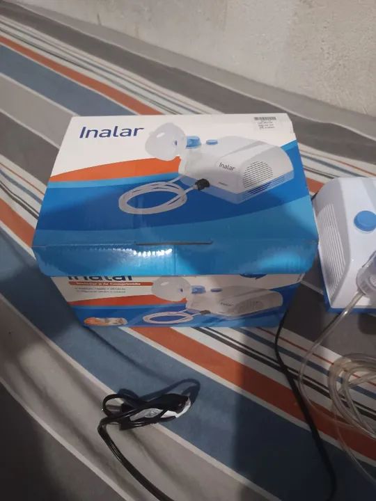 Inalador Compressor OMRON NE-C701 - Novo - Foto 4