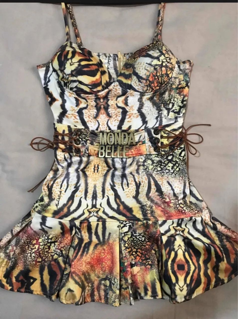Vestido Animal Print MondaBelle
