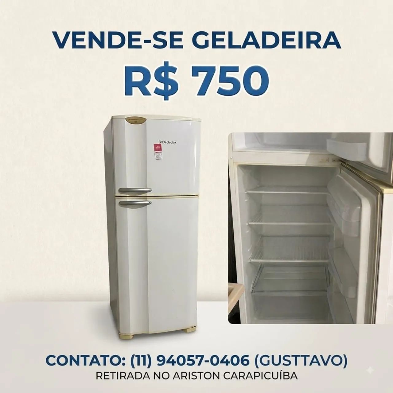 Geladeira Electrolux DC 36