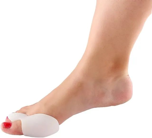  Protetor Joanete Reutilizável Silicone Protetor Pés Dor - Foto 5