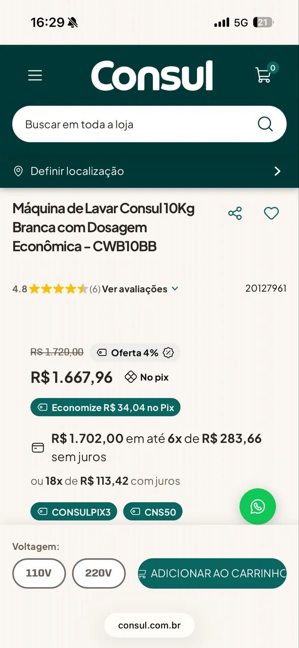 Máquina de lavar roupa - Foto 3