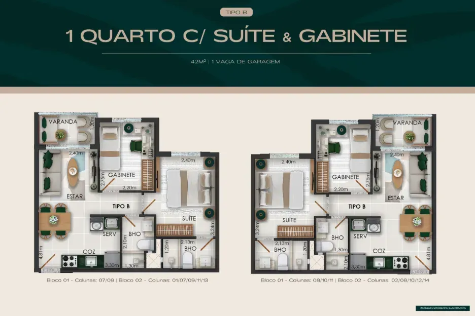 PLANTA 42m²