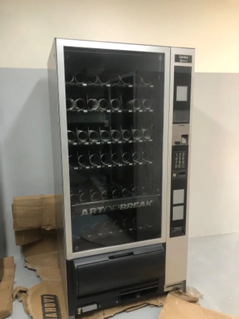 Máquina de vendas automáticas
