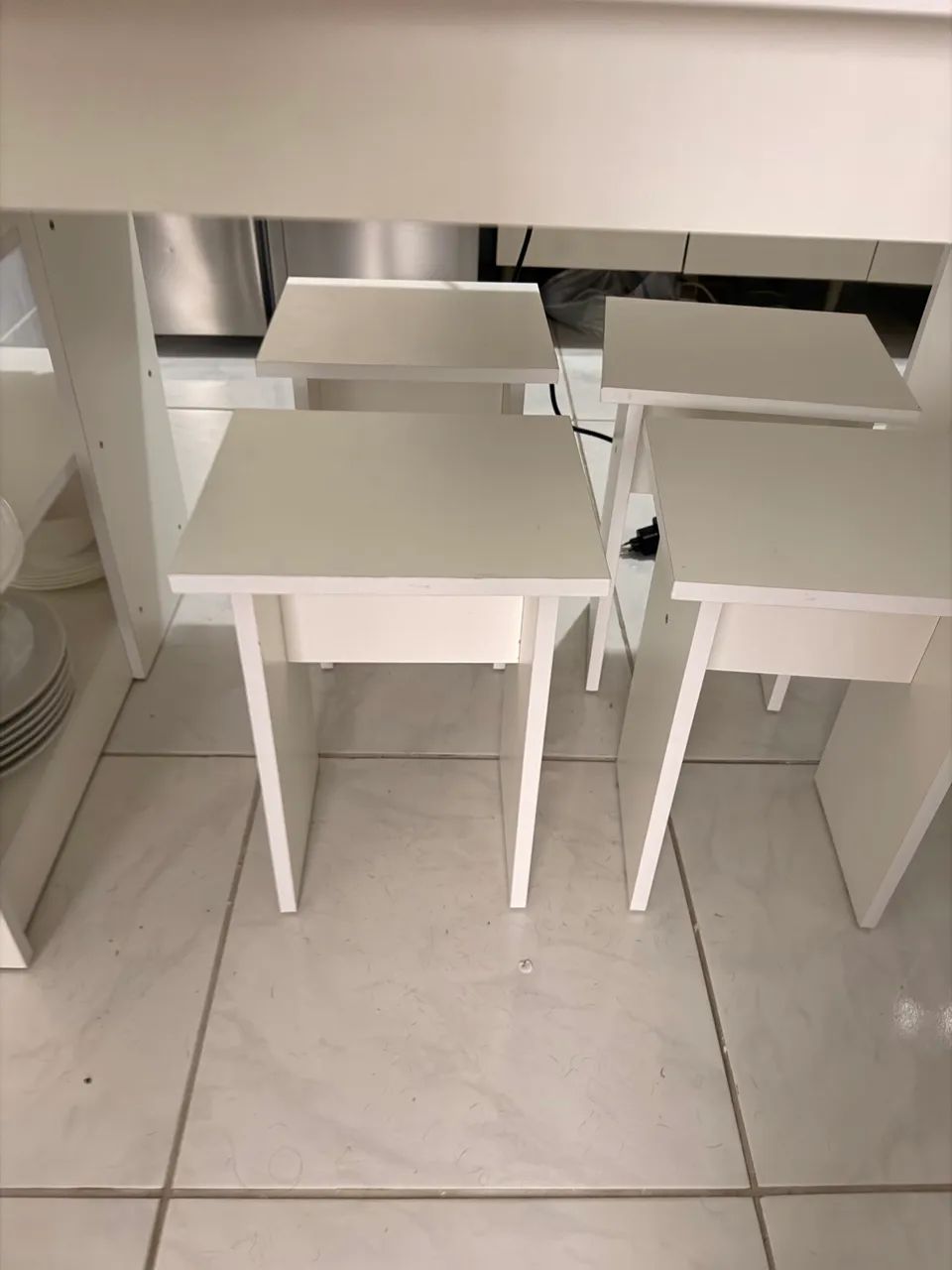 Mesa NOVA Nichos/bancos R$600 passo cartão - Foto 5