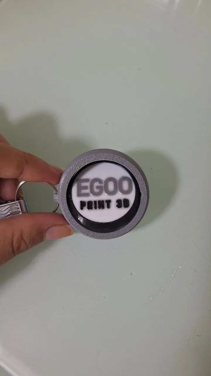 Chaveiro personalizado giratório  - Foto 3