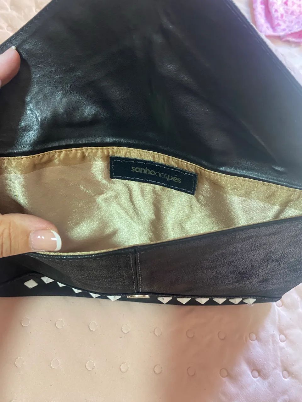 Bolsa carteira sem alça 