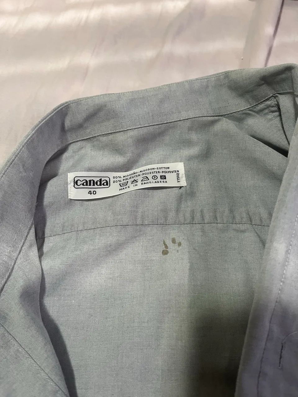2 camisas sociais, Calvin Klein e uma Canda  - Foto 5