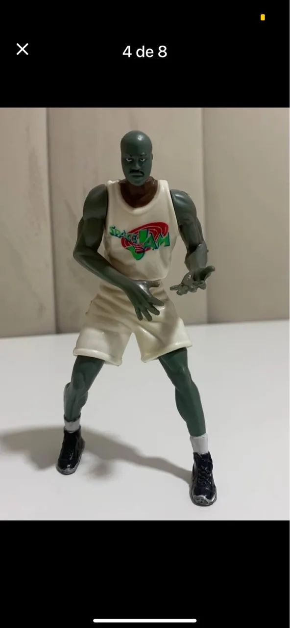 Michael Jordan e Charles Barkley Space Jam anos 90  - Foto 2