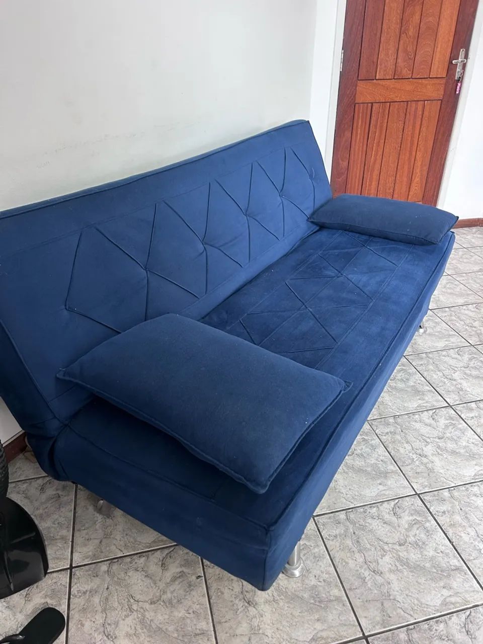 Sofá reclinável
