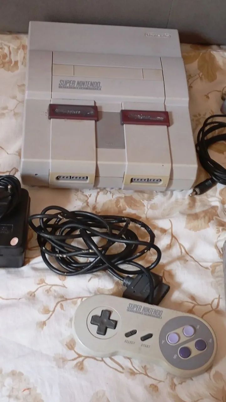 Super Nintendo fat completo  funcionando  - Foto 3