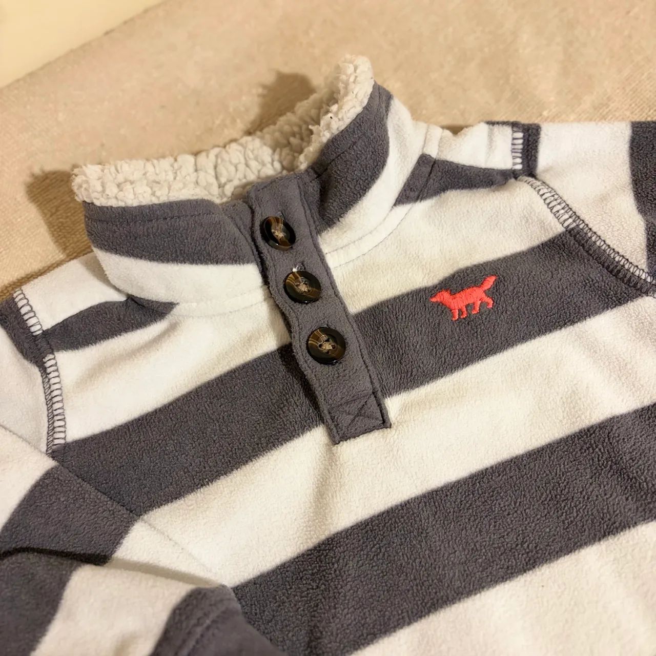 Conjunto carters em fleece 9meses