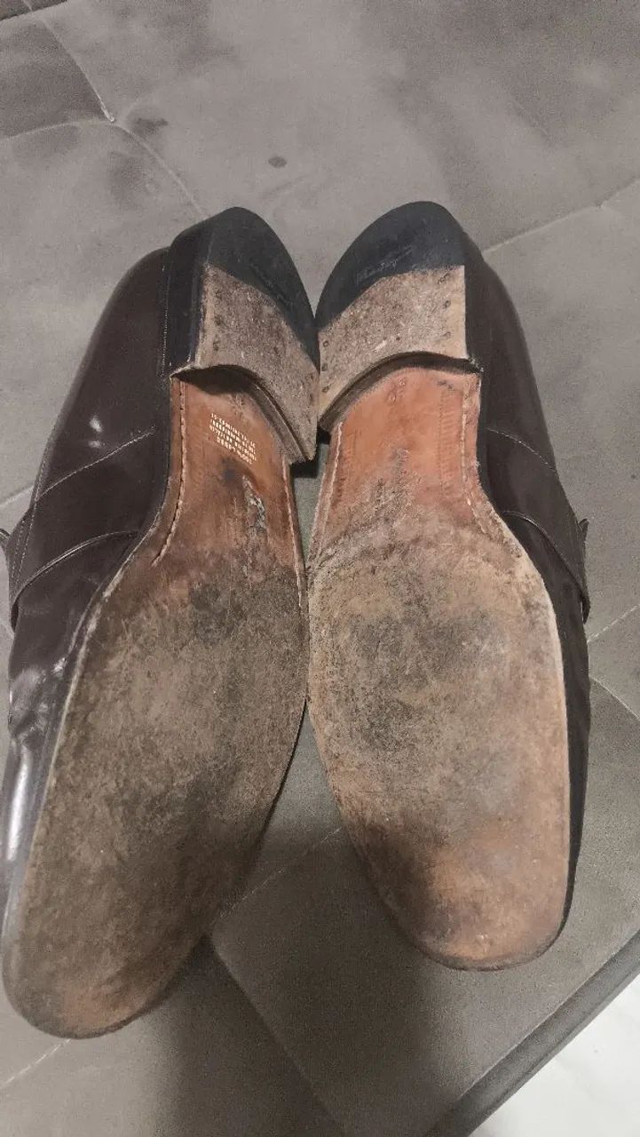 Sapato Salvatore Ferragano Marron n°41 - Foto 4